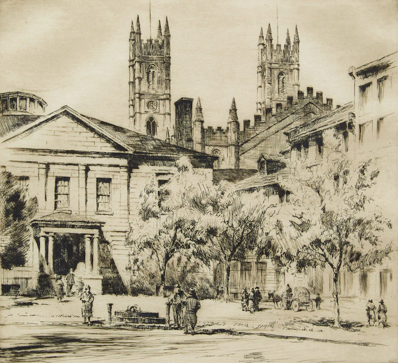 Notre Dame, Montreal, PQ by Herbert Raine