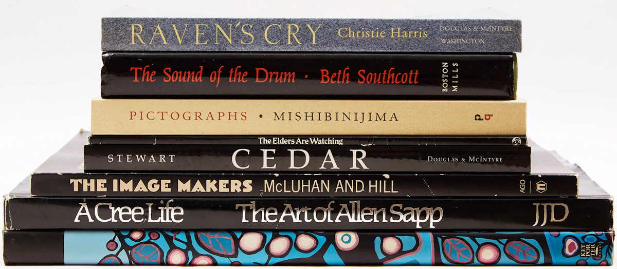 Books and Reference, Eight Indigenous Art Reference Books, eight books