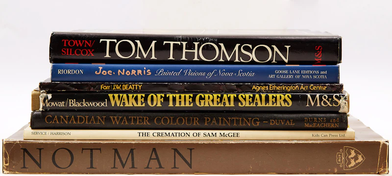 Seven Canadian Art Reference Books by Books and Reference