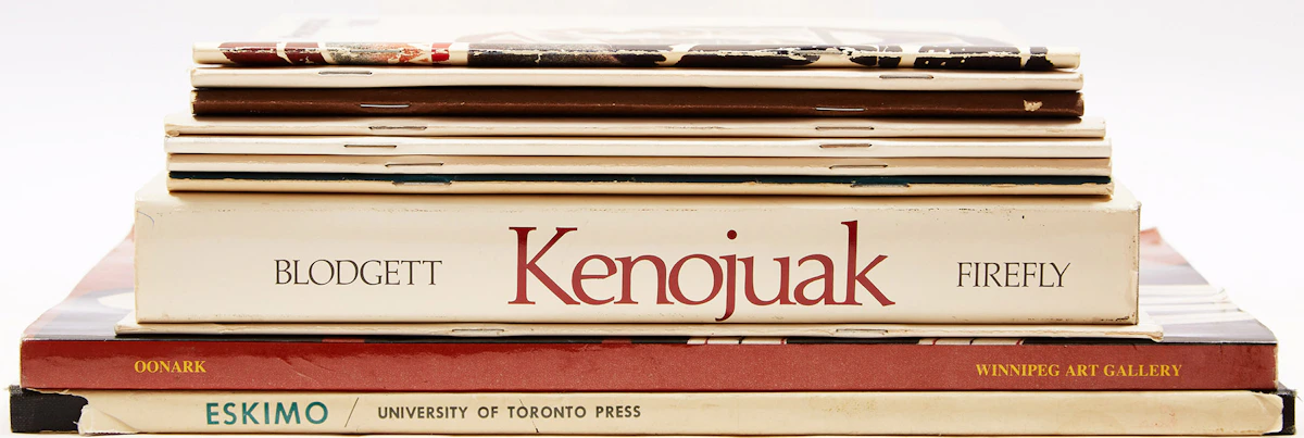 Books and Reference, Eleven Inuit Art Reference Books, eleven books