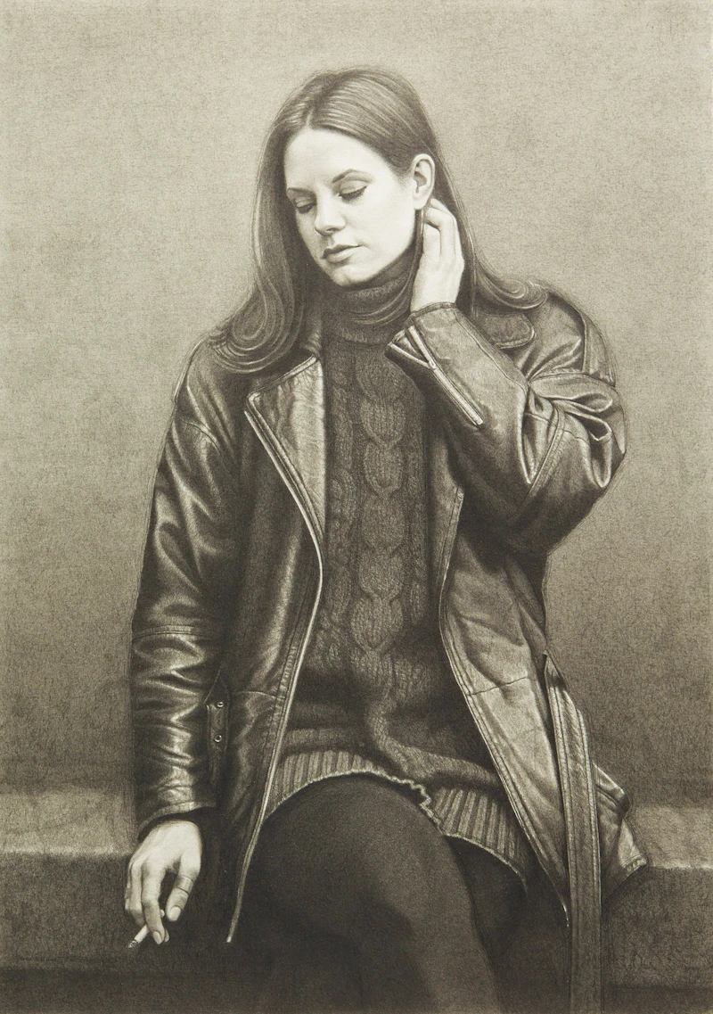 Study for Uncertain Smile by Michael Thompson