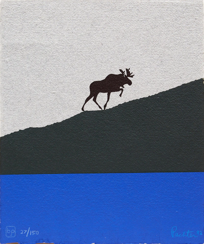 Books and Reference, Charles Pachter; The Ascent, book and serigraph, 1992 - view 2