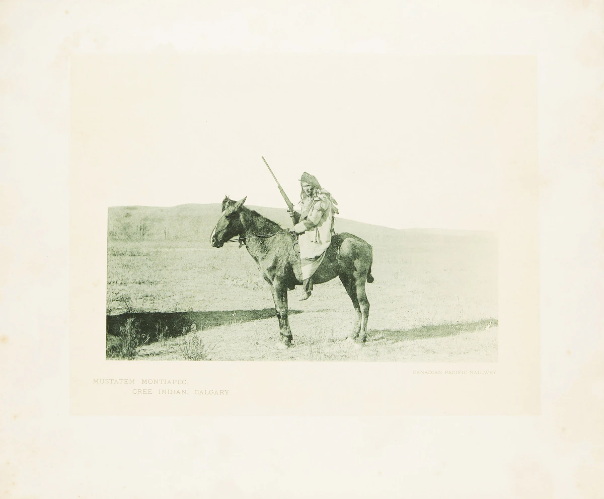 William Notman, Glimpses Along the Canadian Pacific Railway, Indian Series A, twelve photogravures