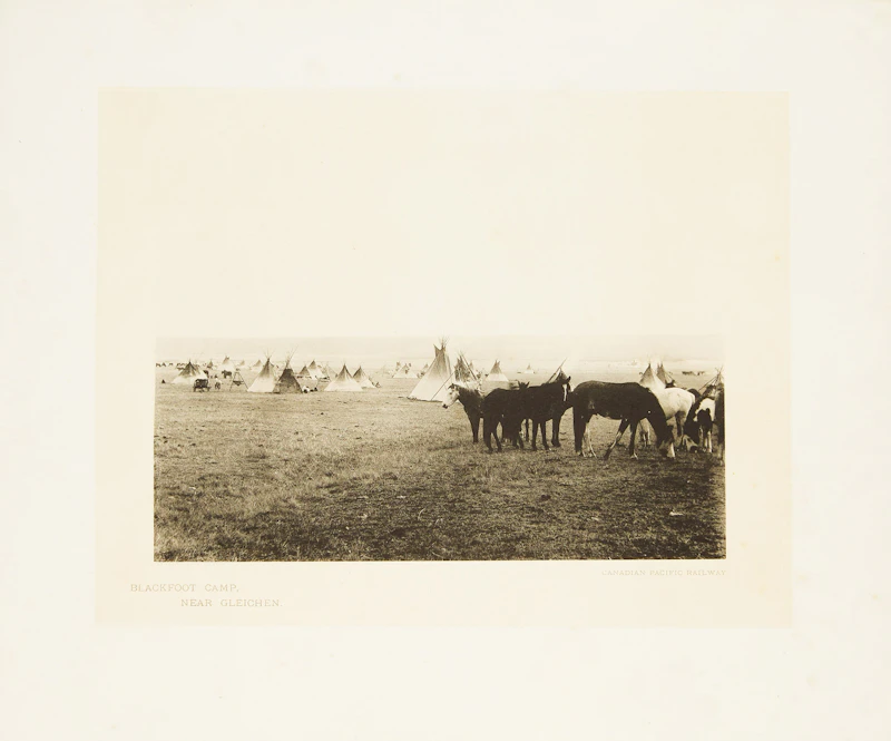 William Notman, Glimpses Along the Canadian Pacific Railway, Indian Series A, twelve photogravures - view 4