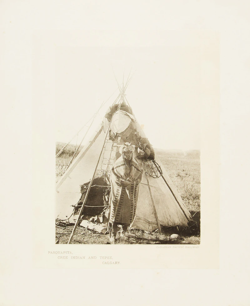 William Notman, Glimpses Along the Canadian Pacific Railway, Indian Series A, twelve photogravures - view 6