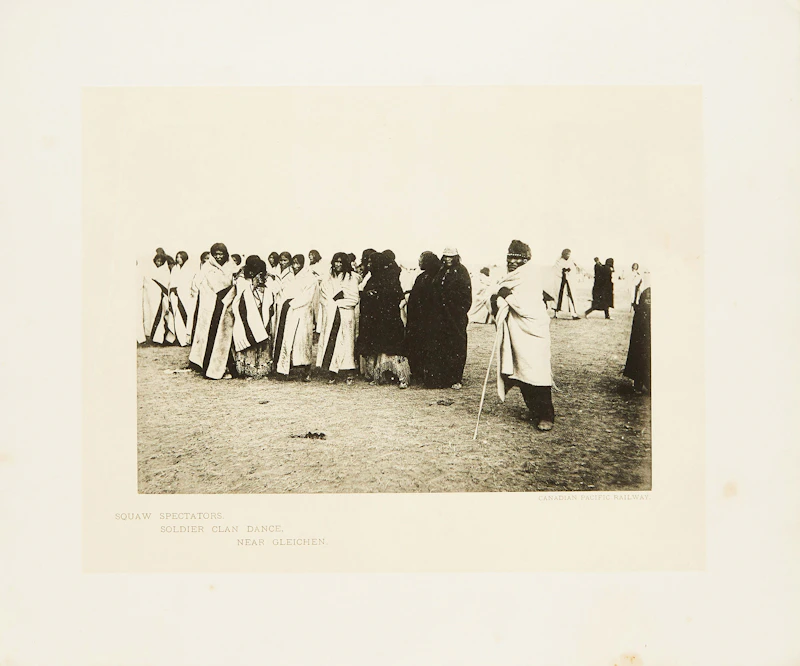 William Notman, Glimpses Along the Canadian Pacific Railway, Indian Series A, twelve photogravures - view 10