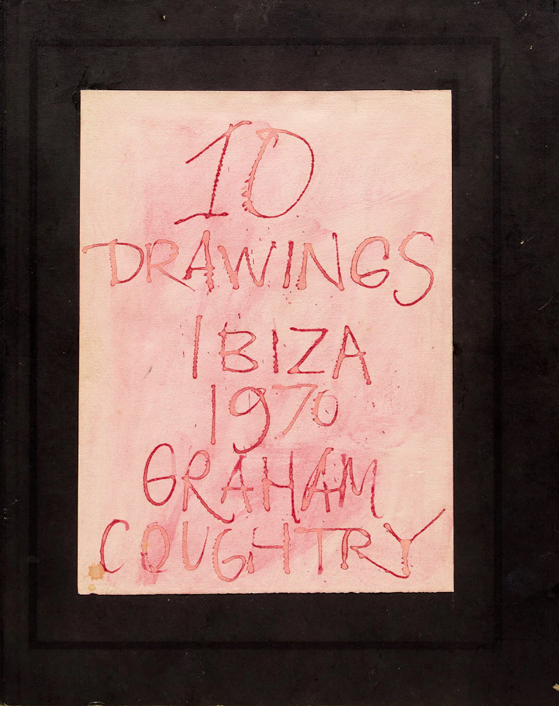 10 Drawings - Ibiza 1970 by John Graham Coughtry