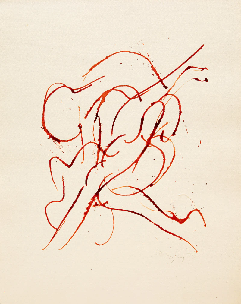 John Graham Coughtry, 10 Drawings - Ibiza 1970, ten watercolours - view 2