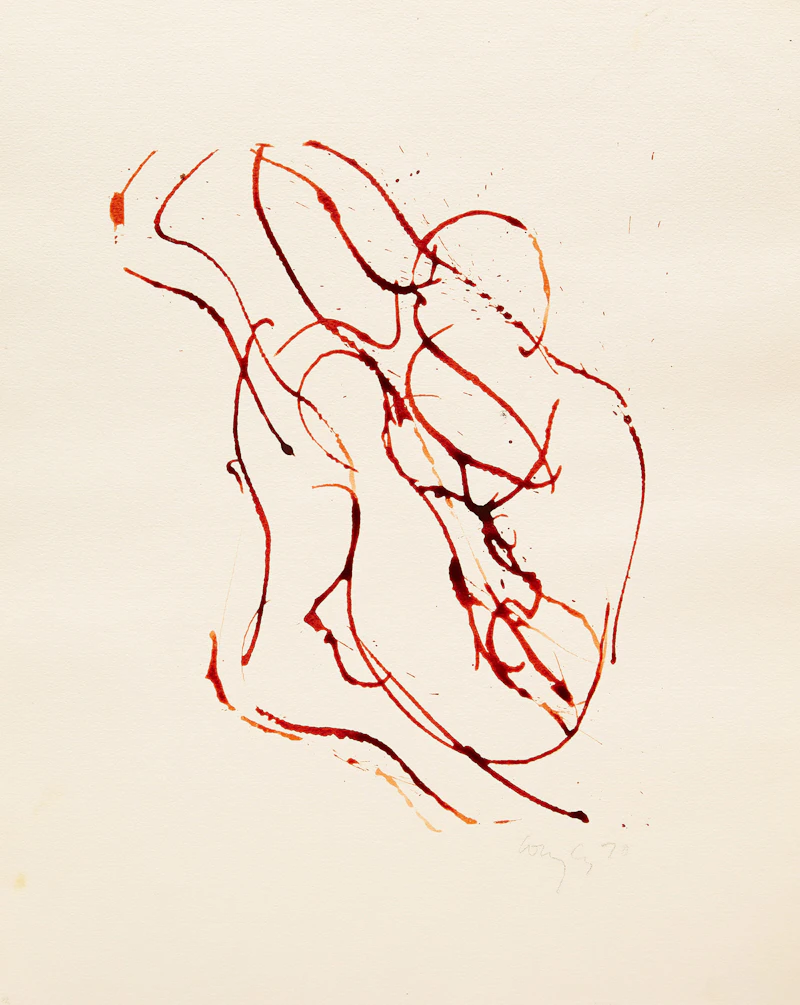 John Graham Coughtry, 10 Drawings - Ibiza 1970, ten watercolours - view 4