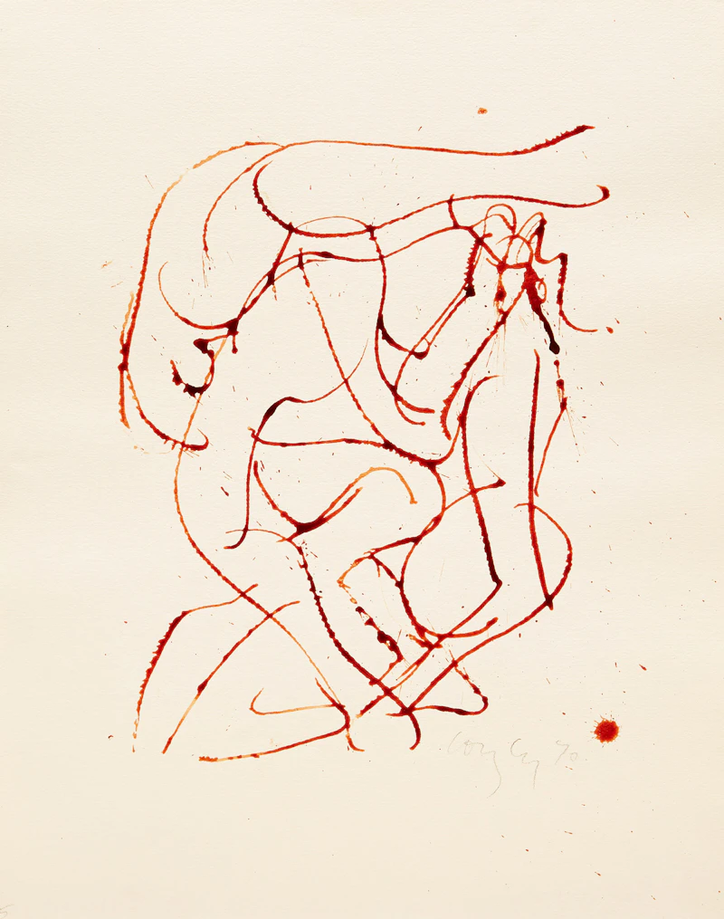 John Graham Coughtry, 10 Drawings - Ibiza 1970, ten watercolours - view 6