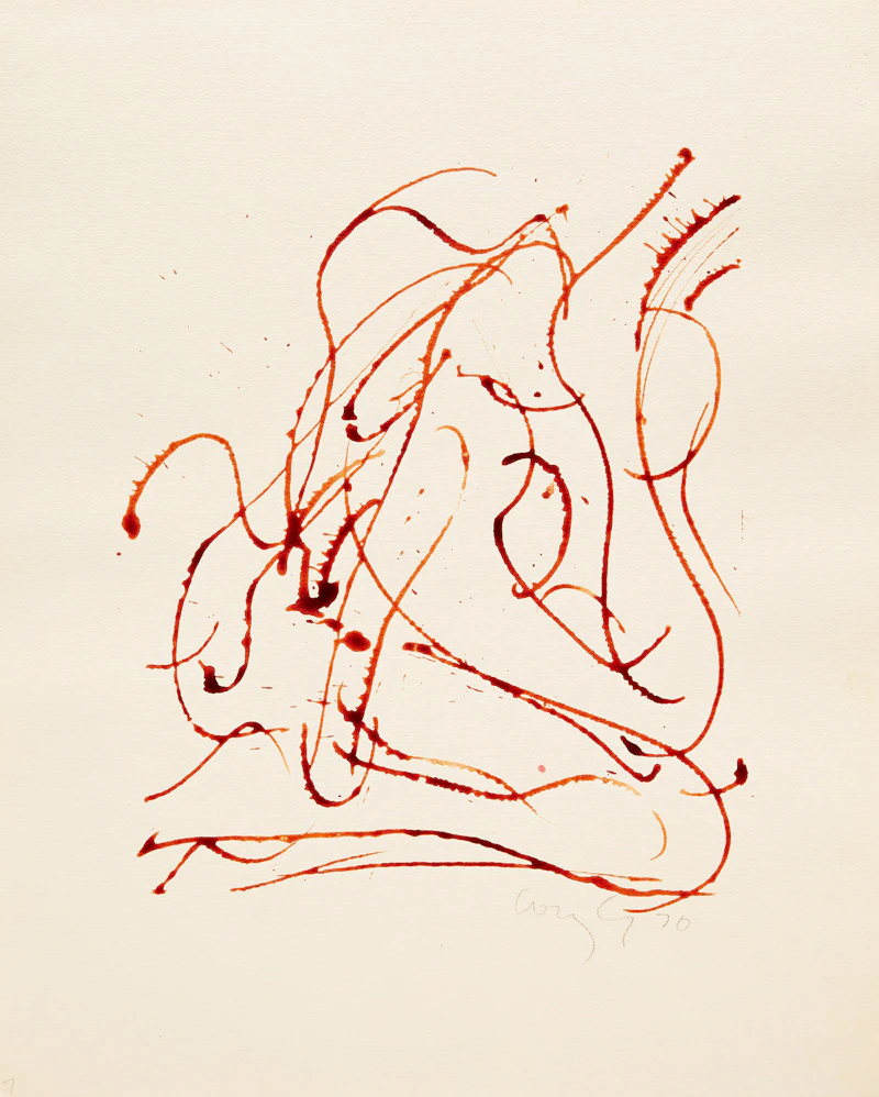 John Graham Coughtry, 10 Drawings - Ibiza 1970, ten watercolours - view 8