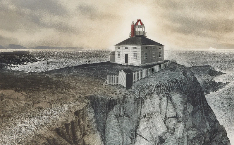 David Lloyd Blackwood, Cape Spear, Newfoundland