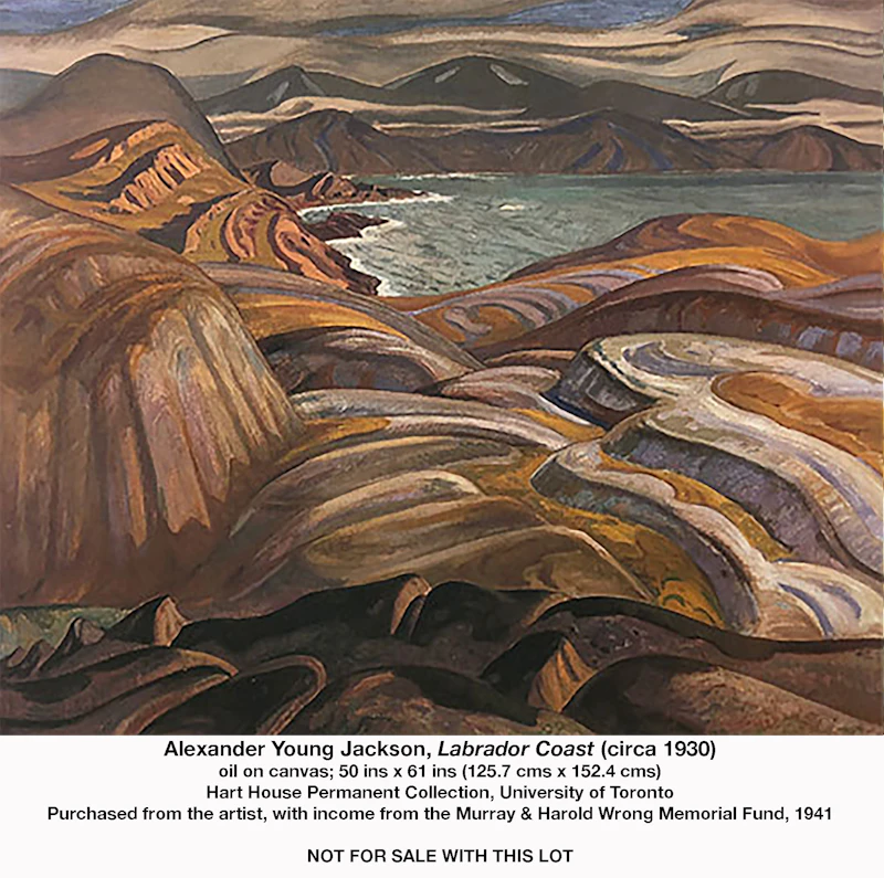Alexander Young Jackson, Ungava Bay, oil on panel, 1927 - view 4