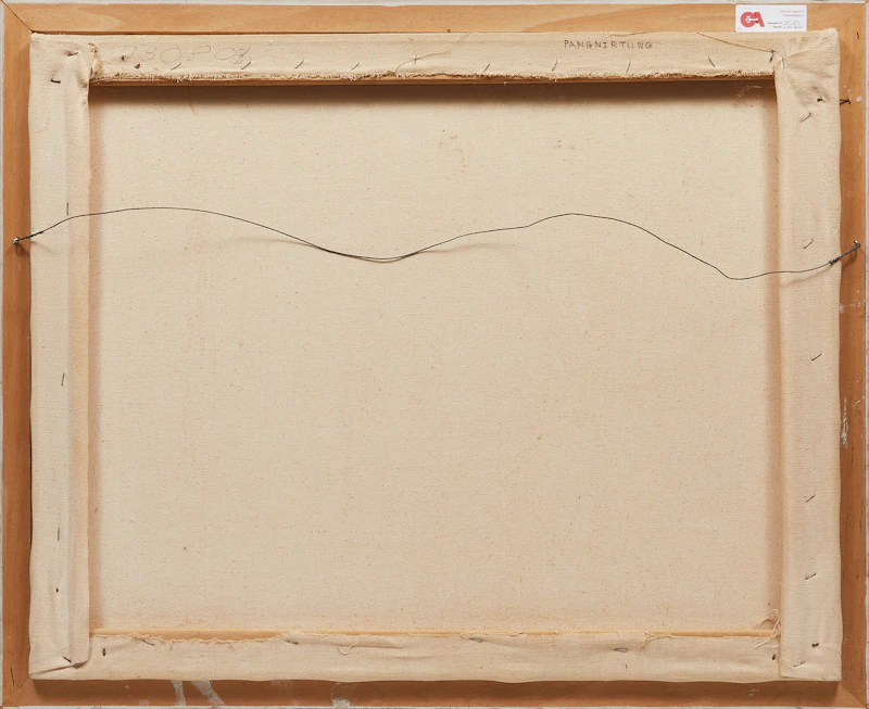 Doris Jean McCarthy, Pangnirtung, acrylic on canvas, 1973 - view 3