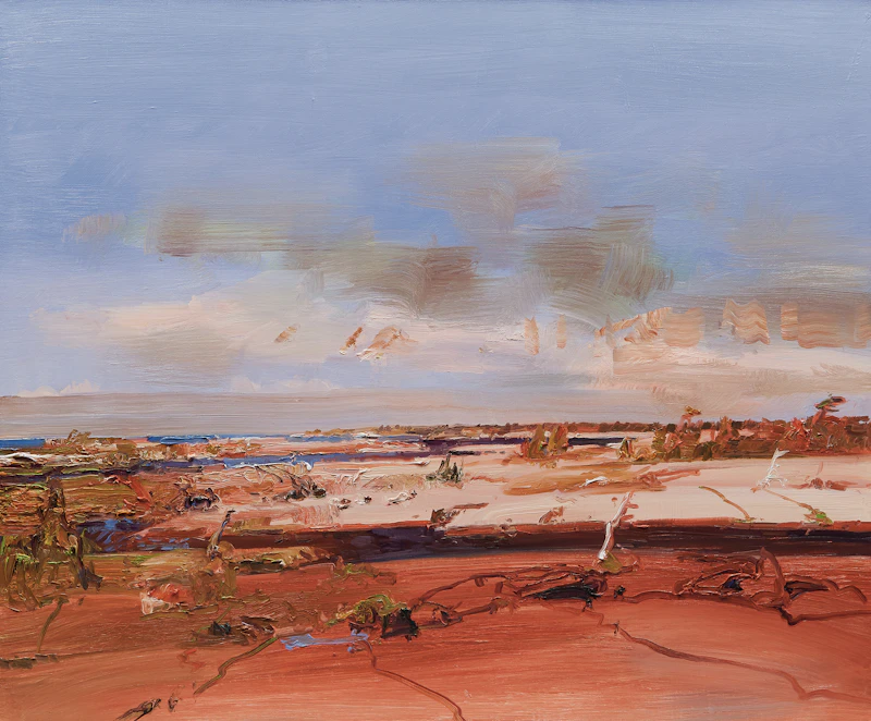 John Hartman, Tar Island, oil on canvas, 2001 - view 1