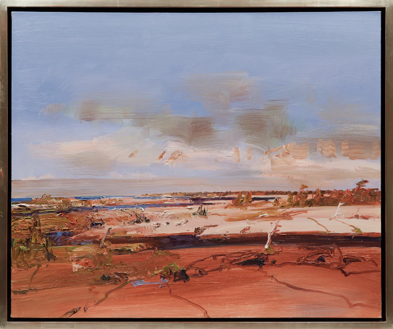 John Hartman, Tar Island, oil on canvas, 2001 - view 2