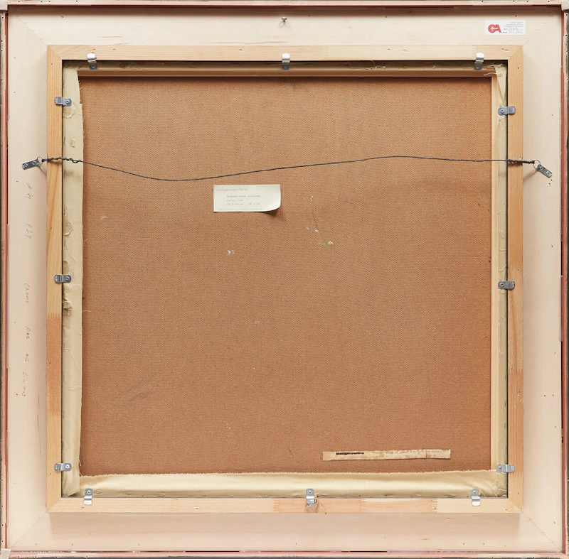 Harold Barling Town, Gaiety , oil and lucite on board, 1960 - view 3