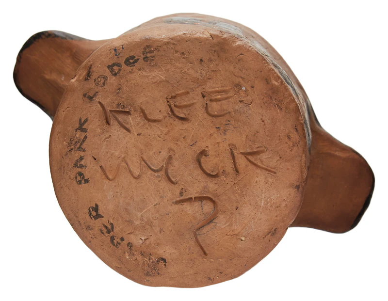 Emily Carr, Klee Wyck Pot, painted ceramic - view 5