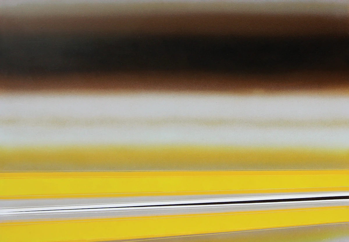 Rita Letendre, Manotik, acrylic on canvas, 1977
