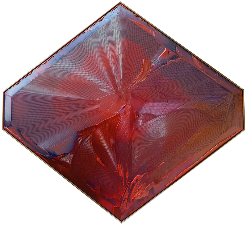 Joseph Drapell, Life Fulfilled, acrylic on canvas, 1988 - view 2