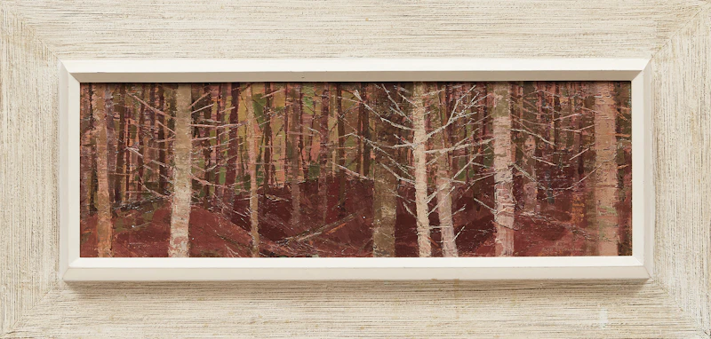 Alan Caswell Collier, Tangled Woods , oil on canvas on board, 1966 - view 2