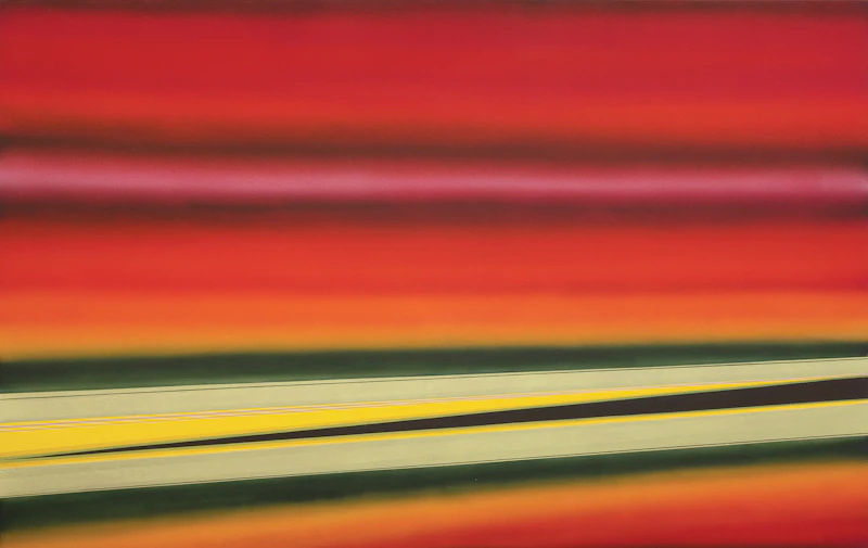 Rita Letendre, Untitled , oil on canvas