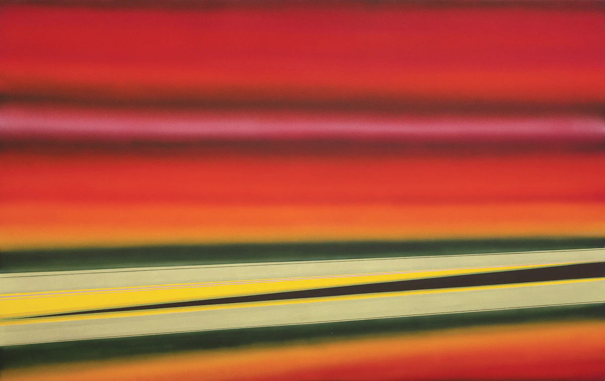 Rita Letendre, Untitled , oil on canvas, 1975