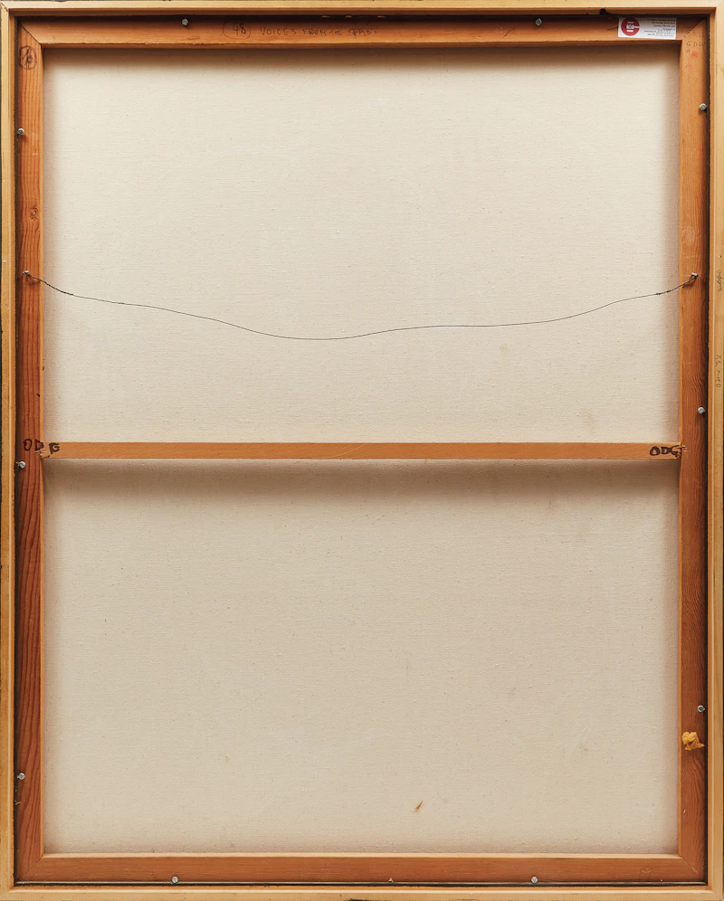 Daphne Odjig, Voices from the Past, oil on canvas, 1974 - view 3