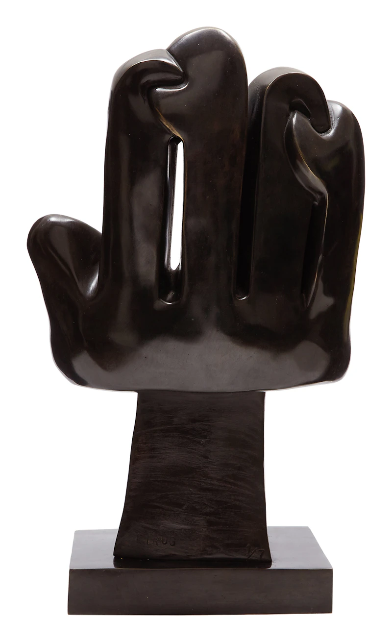 Sorel Etrog, Small Chair (Hand), bronze - view 4