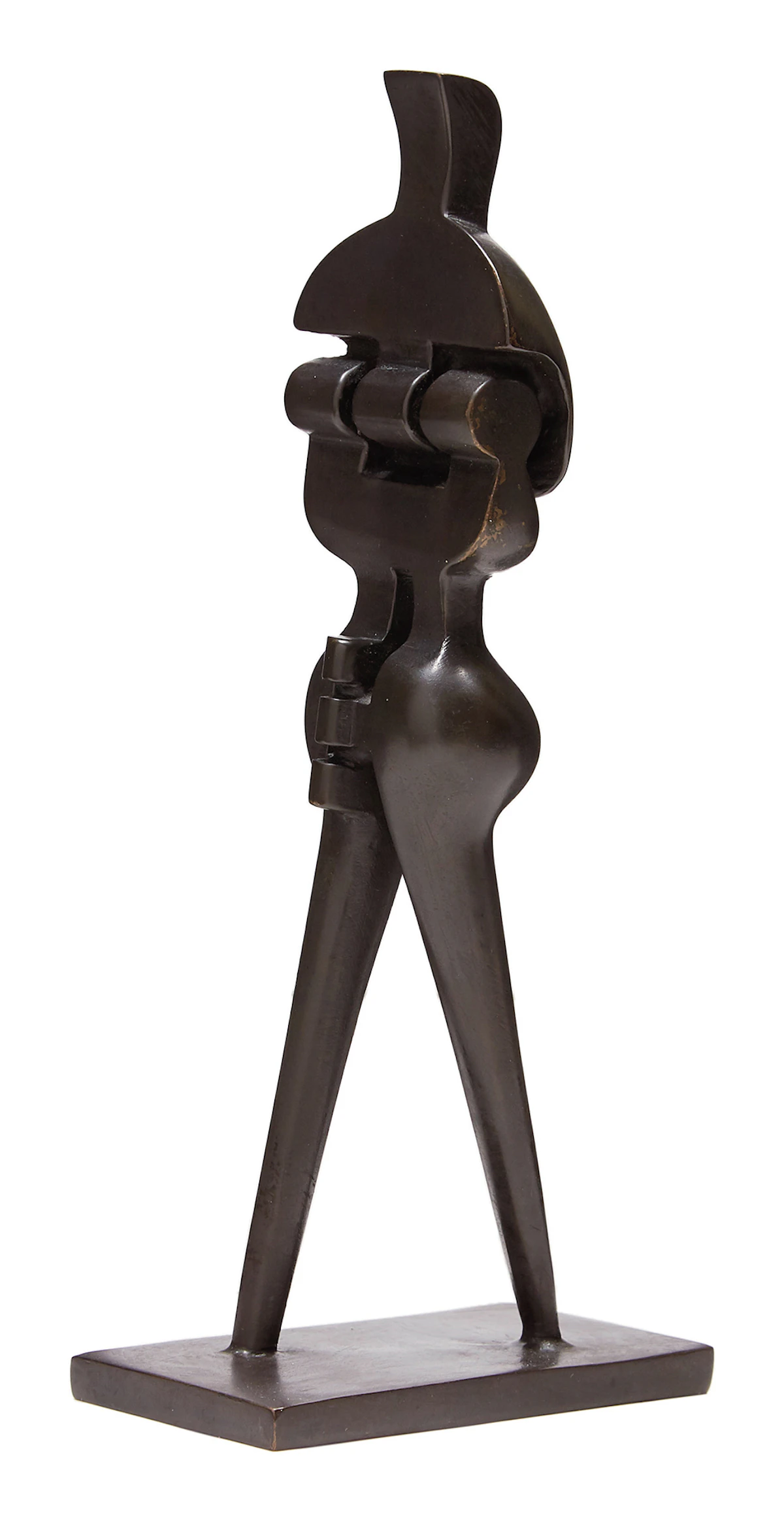 Sorel Etrog, Piéton Study (1976), bronze, 1976