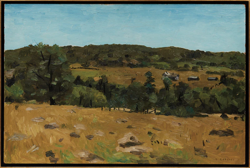 William Goodridge Roberts, The Laurentians, oil on board - view 2