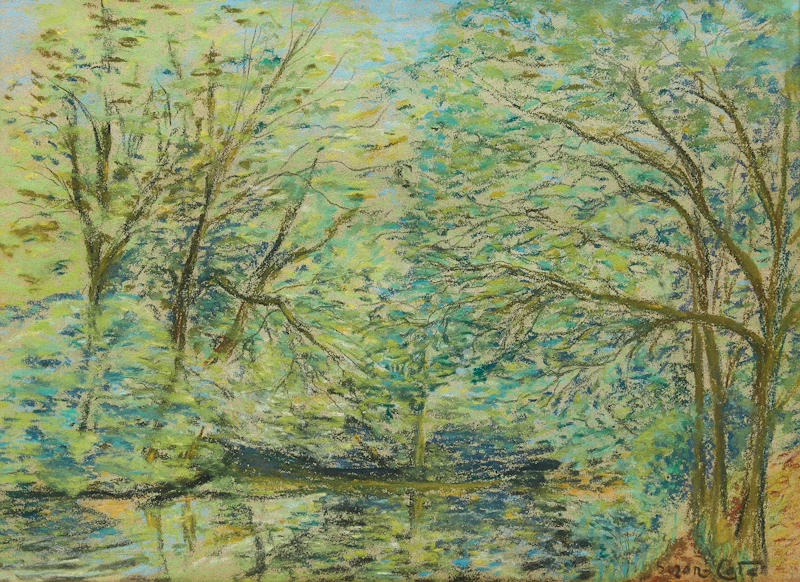 Spring Trees on the Yamaska by Marc-Aurèle de Foy Suzor-Coté