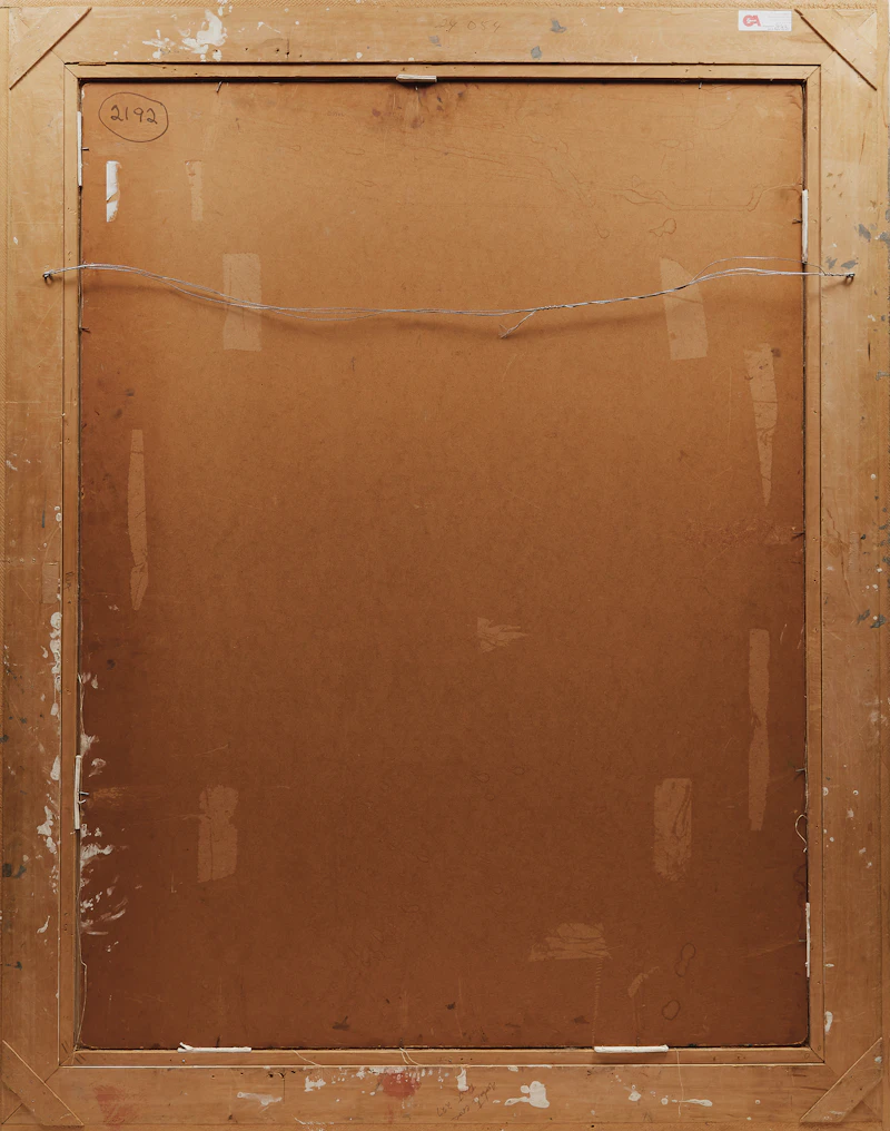 William Goodridge Roberts, Self Portrait, oil on board - view 3