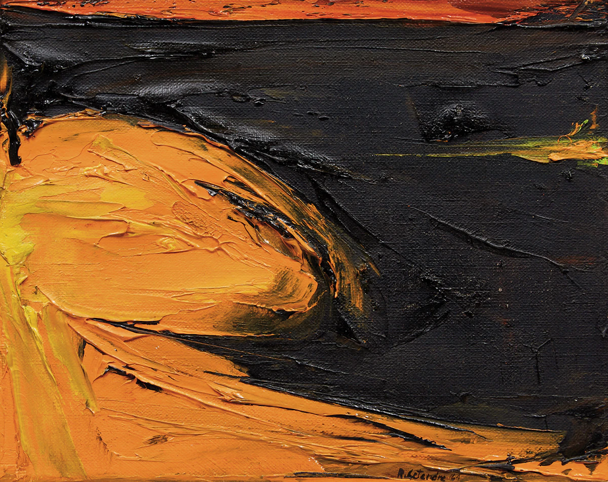 Rita Letendre, Envol, oil on canvas, 1964