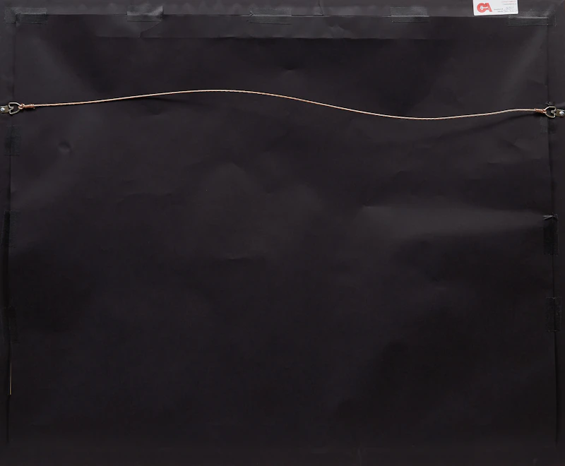 Alex Simeon Janvier, Shoreline Existence, acrylic on canvas, 1973 - view 3