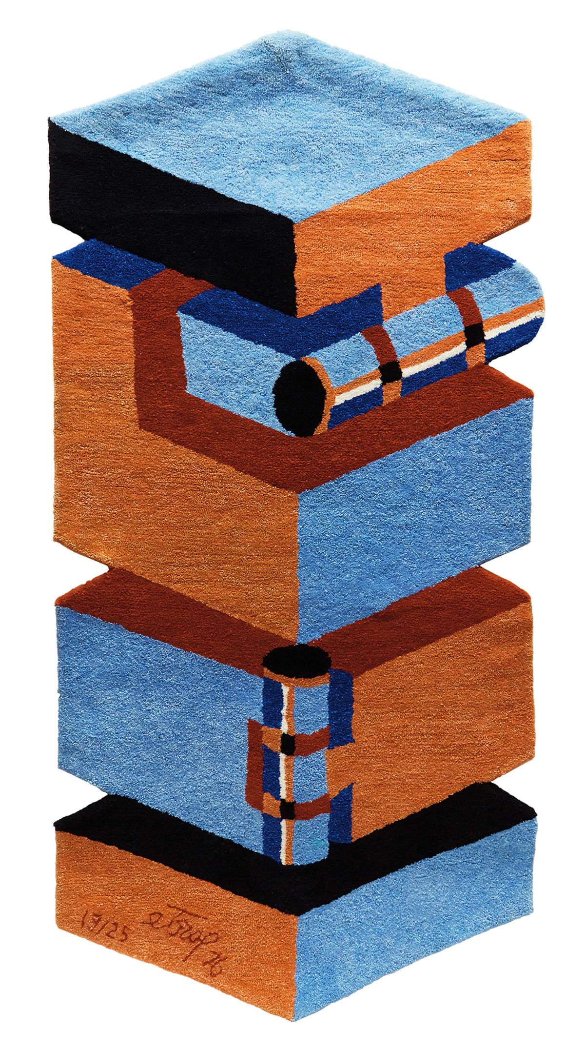 Sorel Etrog, Untitled Tapestry, acrylic fibre tapestry, 1976