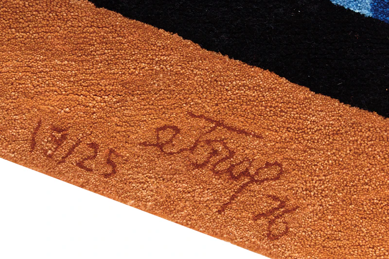 Sorel Etrog, Untitled Tapestry, acrylic fibre tapestry, 1976 - view 2