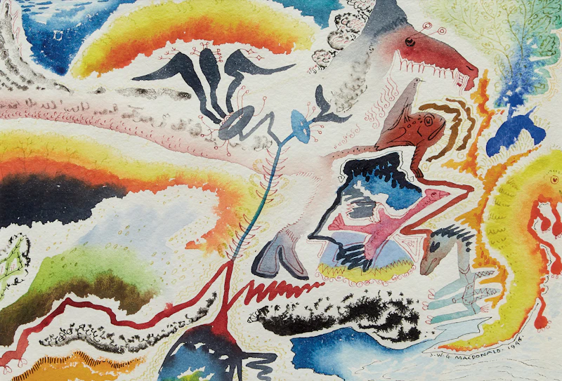 Prehistoric World by James Williamson Galloway Macdonald