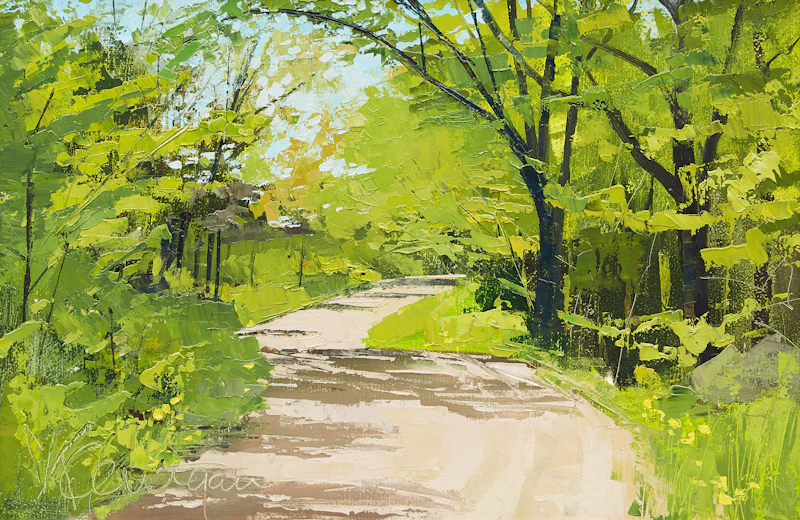 Old Stagecoach Road, Knowlton, Quebec by Peter Kerrigan