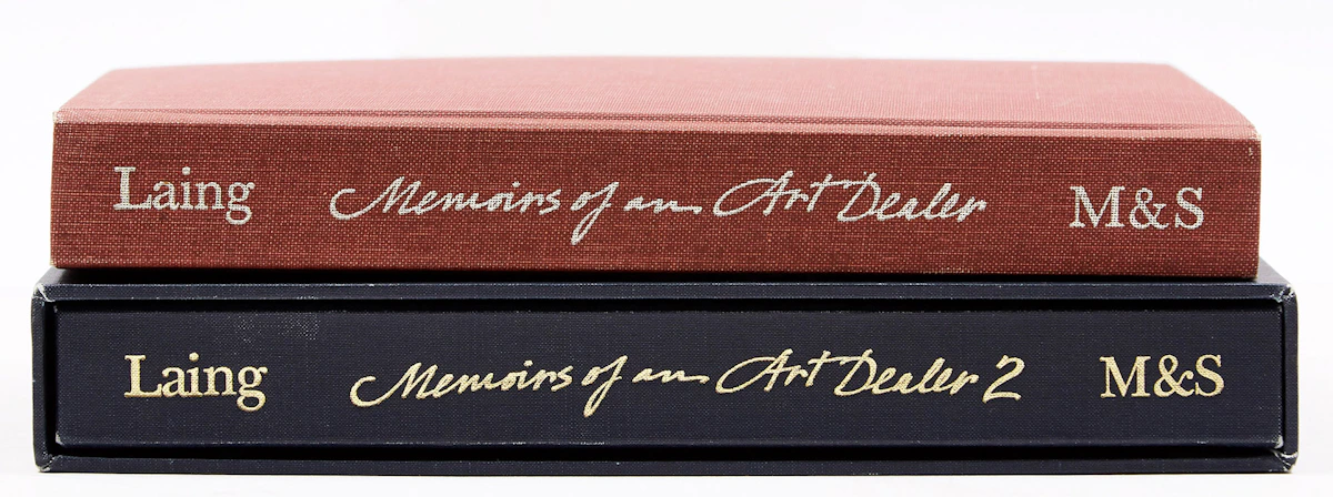 G. Blair Laing, Memoirs of an Art Dealer (Volumes 1& 2), books