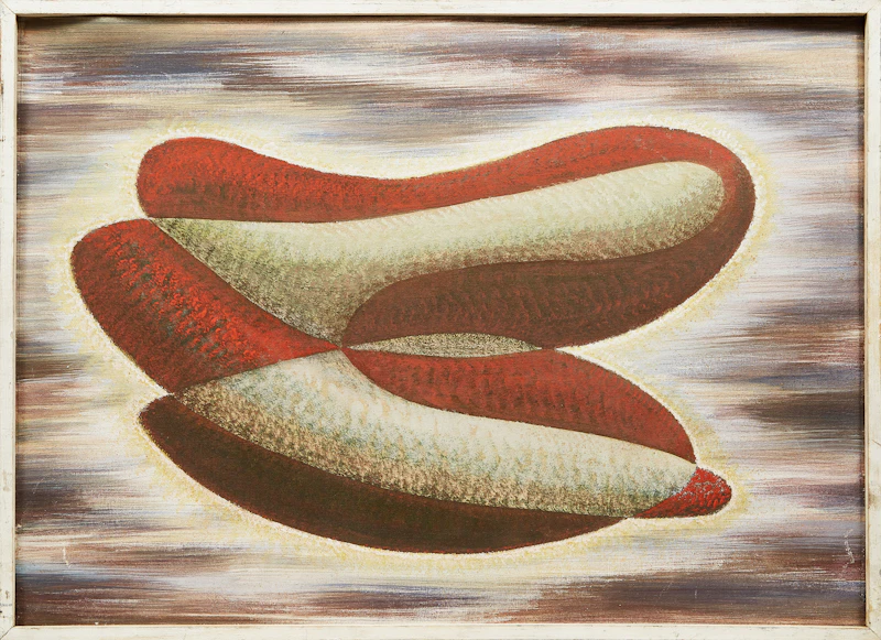 Gordon McKinley Webber, McIdent, Dakota, oil on canvas board, 1957-59 - view 2