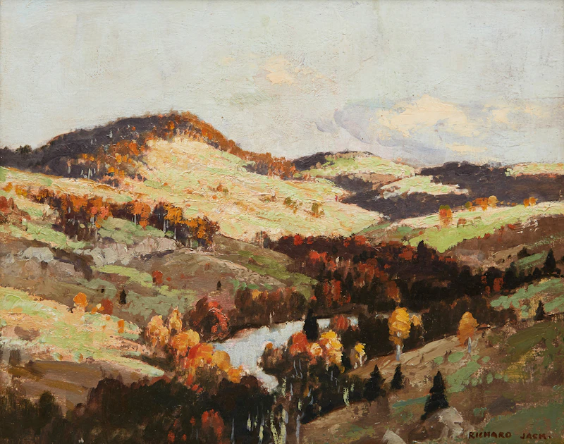 Richard Jack, Laurentians, oil on board