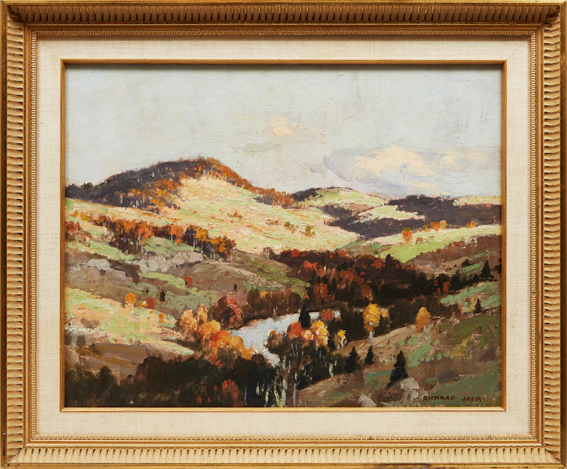 Richard Jack, Laurentians, oil on board, 1926 - view 2