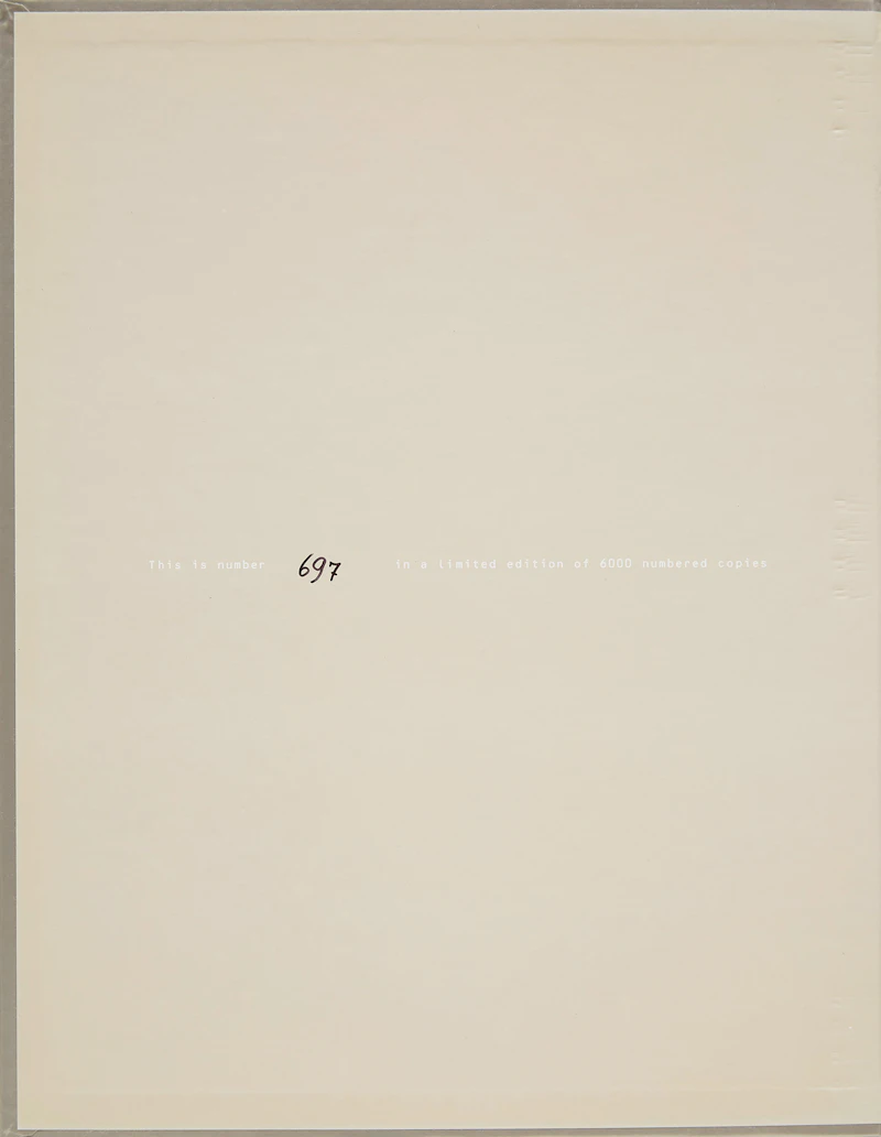 Various Artists, Visionaire 27 Movement, book, 1999 - view 2