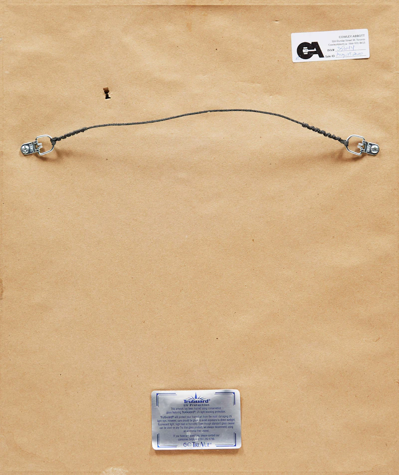 Frank Leonard Brooks, Untitled, mixed media collage on unstretched canvas, 2005 - view 3