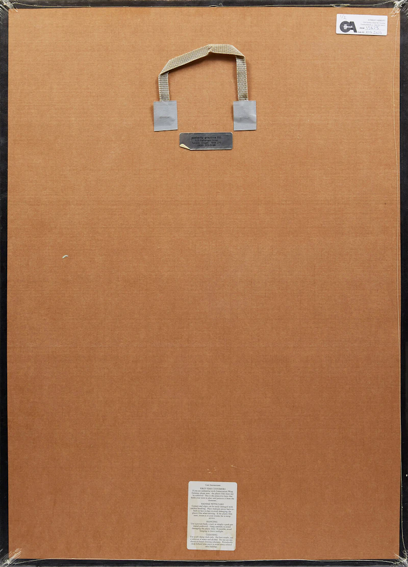 Gary Lee-Nova, Detecting the Forgery; By the Aid of the Mirror She Put On the Head, two lithographs, 1969 - view 3