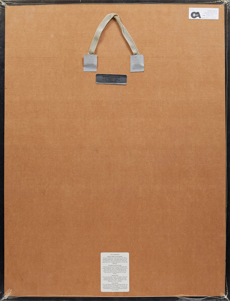 Gary Lee-Nova, Detecting the Forgery; By the Aid of the Mirror She Put On the Head, two lithographs, 1969 - view 6