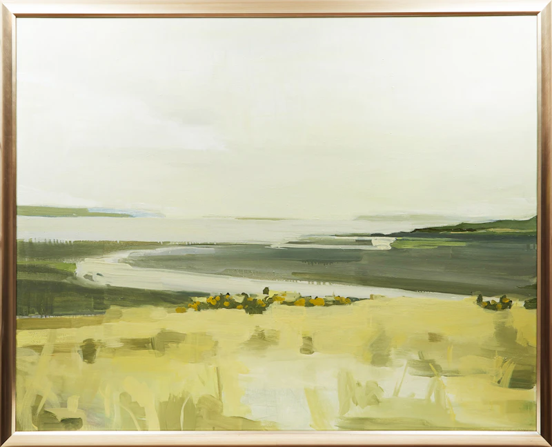 Sara MacCulloch, Glenbrittle, oil on canvas, 2001 - view 2