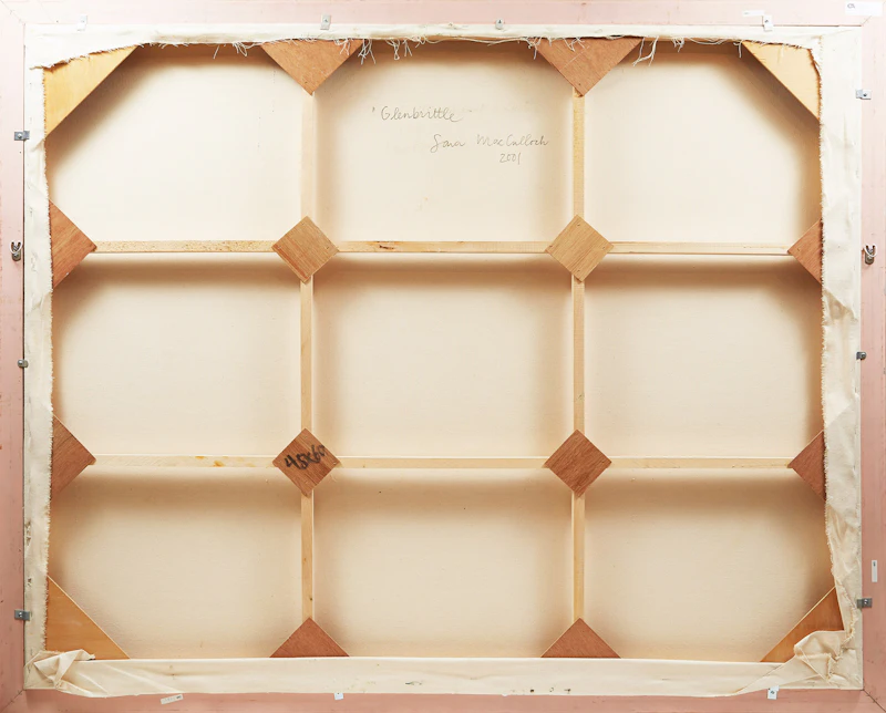 Sara MacCulloch, Glenbrittle, oil on canvas, 2001 - view 3