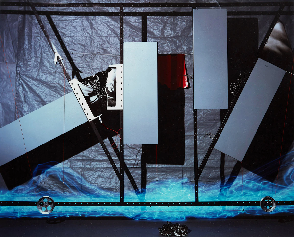 Randy Bradley, Spent Plate Structure, cibachrome, 1984